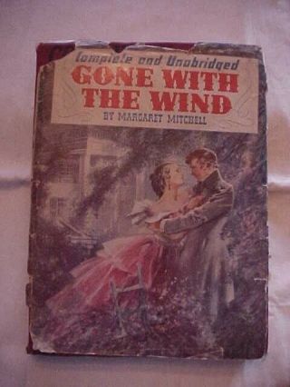 Gone With The Wind By Margaret Mitchell; Illustrated Motion Picture Edition 1940