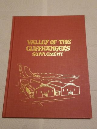 1995 Valley Of The Cliffhangers Supplement First Edition Hardback