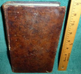1832 Leather Book - The Life Of Jesus Christ By Rev.  John Fleetwood - Illust
