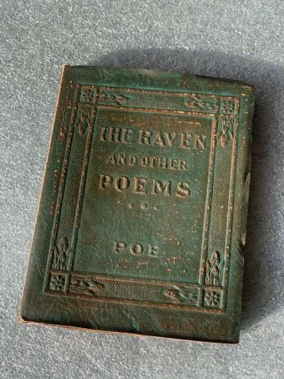 Little Leather Library The Raven And Other Poems By Edgar Allan Poe Redcroft D1