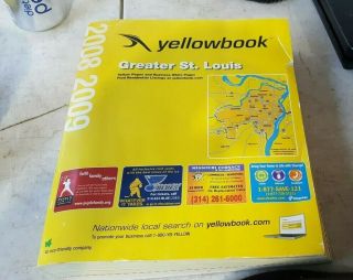 2008 - 2009 St Louis City Directory - Address - Number Phone Book Yellow Pages