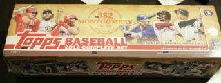 2019 Topps 582 Montgomery Complete Factory Set 1 - 700 Alonso Tatis Acuna