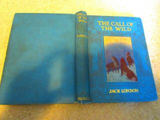 1923 Call Of The Wild Jack London & Paul Bransom 16 Full Page Color Plates