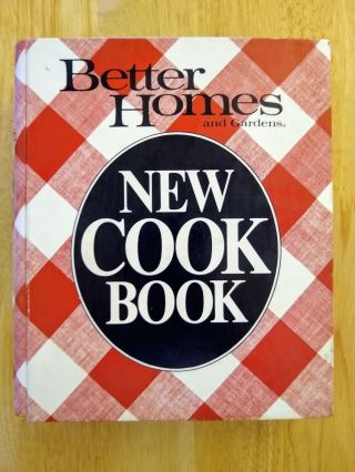1981 Better Homes And Gardens Cookbook 9th Edition Plaid Cover 5 Ring Binder