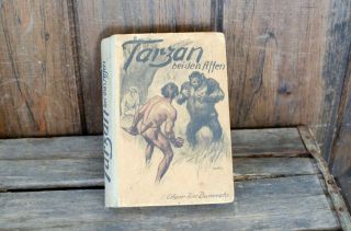 Edgar Rice Burroughs Tarzan Of The Apes,  Ant Men Scarce German Edition