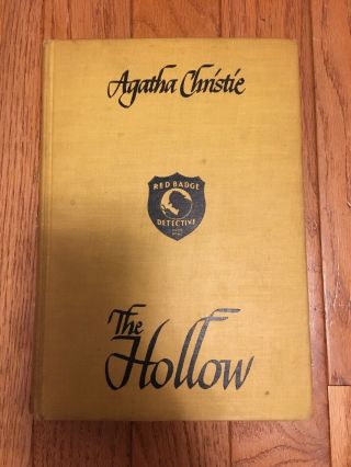 First Us Edition Agatha Christie The Hollow 1946 Hercule Poirot