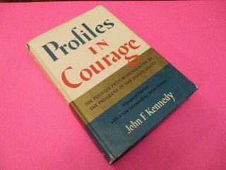 Vintage Profiles In Courage By John F.  Kennedy 1961 Hardcover Book W/dust Jacket