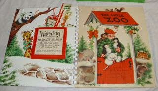 CHRISTMAS AT THE LITTLE ZOO CHILD ' S BOOK BOXED BETH VARDEN 2