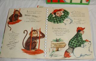 CHRISTMAS AT THE LITTLE ZOO CHILD ' S BOOK BOXED BETH VARDEN 3