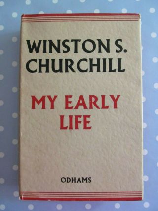 My Early Life By Winston Churchill Odhams Books 1965 With Dust Jacket