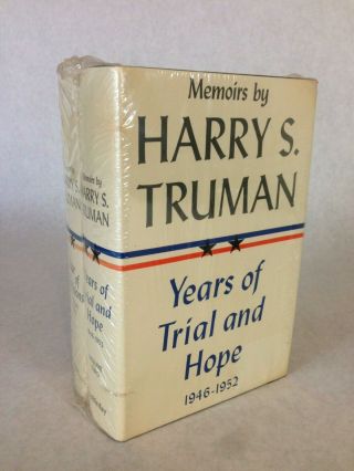 Year Of Decisions And Years Of Trial And Hope By Harry S.  Truman