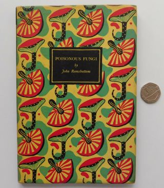 Poisonous Fungi Book King Penguin 1945 First Edition Vintage 1940s Toadstools Hb