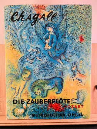 Chagall At The Met Die Zauberflote Mozart Metropolitan Opera Book Emily Genuer