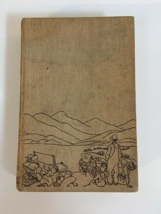 The Grapes Of Wrath By John Steinbeck 1939 1st Edition,  7th Printing - Viking