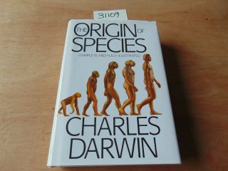 1979 Charles Darwin Origin Of Species H/b Book Gramercy Illustrated