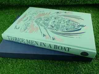 Three Men In A Boat By Jerome K Jerome : The Folio Society / Fiction