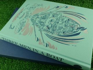 THREE MEN IN A BOAT by Jerome K Jerome : The Folio Society / Fiction 2