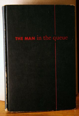 The Man In The Queue By Josephine Tey 1953 Vintage Hardcover Macmillan