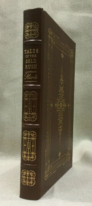 Tales Of The Gold Rush Bret Harte Easton Press Leather American Literature Colle