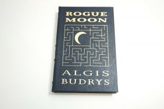Rogue Moon By Algis Budrys / 1988 Easton Press Leather Hb Book Sci - Fi Series