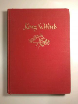 Vintage King Of The Wind By Marguerite Henry 1948 First Edition 1st Edition