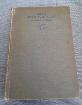 Gone With The Wind 1st.  Edition October 1936 Hardcover Margaret Mitchell