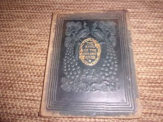 Antique,  Leather Book The King Of The Golden River By John Ruskin 1901