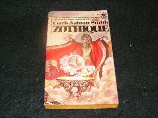 Ballantine Vintage Paperback Zothique Clark Ashton Smith Adult Fantasy Scarce