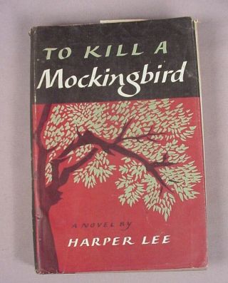 1960 To Kill A Mockingbird First Edition Book By Harper Lee With Dustjacket Dj