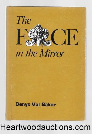 The Face In The Mirror By Denys Val Baker Arkham 1st