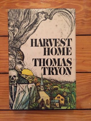 Thomas Tryon - Harvest Home 1973 Knopf Hardcover Bce Vg