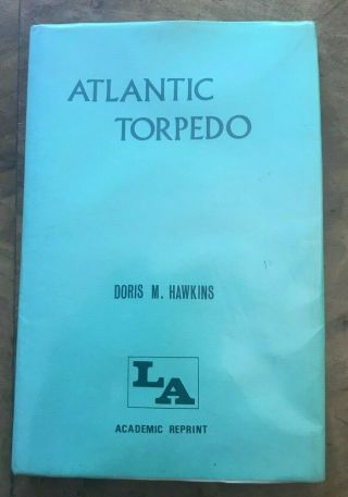 Atlantic Torpedo Doris M Hawkins Scarce U - Boat Attack Survivor Account