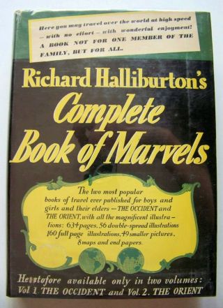1941 Edition Richard Halliburton 