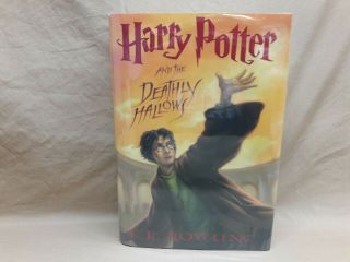 First Edition 1st Print Hardcover: Harry Potter And The Deathly Hallows