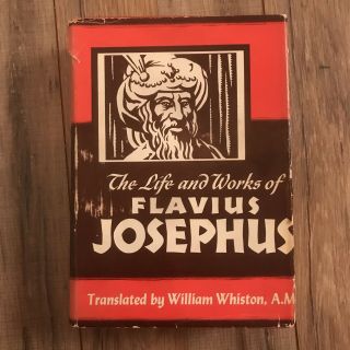 The Life And Work Of Flavius Josephus 1957 Hc Dj Esoteric Occult Rosicrucian