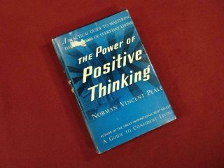 Vintage 1952 1st Ed Hc/dj Power Of Positive Thinking Book Norman Vincent Peale