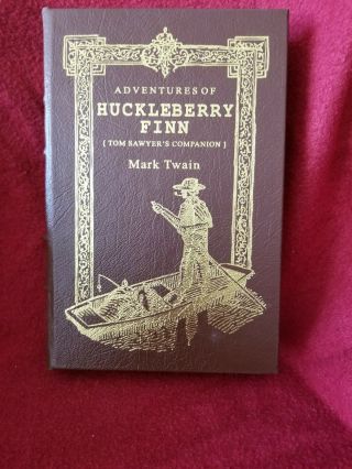Easton Press The Adventures Of Huckleberry Finn,  Mark Twain,  1994 Collector 