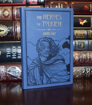 Heroes Of Tolkien David Day Lord Of Rings Hobbit Deluxe Gift Soft Leather Feel