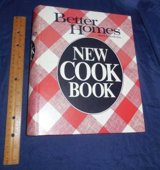 1984 Better Homes and Gardens Cookbook 9th Edition Plaid Cover 5 Ring Binder VGC 3