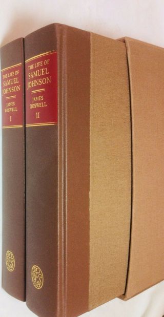 Boswell: Life Of Samuel Johnson,  Folio Society,  1990,  2 Volumes,  Fine,  Slipcase