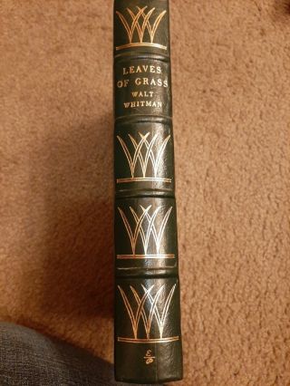 Leaves Of Grass Walt Whitman Easton Press Books Collector 