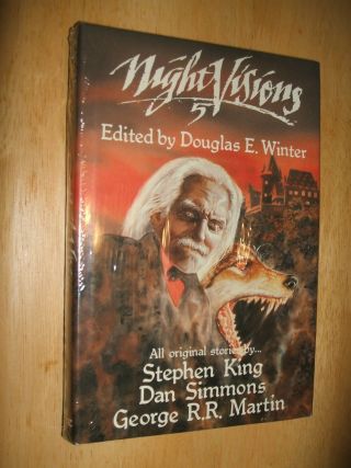First Edition Night Visions 5 By Douglas E.  Winter Stephen King Dan Simmons