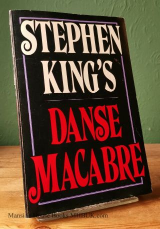 Stephen King Danse Macabre Uk First Royal Paperback