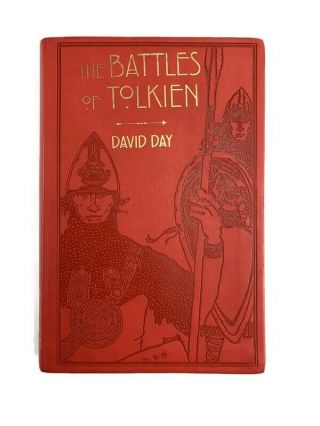 The Battles Of Tolkien David Day Lord Of Rings Hobbit Deluxe Soft Leather Feel