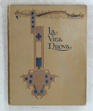 La Vita Nuova (the Life) By Dante Alighieri Translated By Rossetti - R27