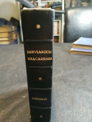Breviarium Bracarense By Pars Hiemalis.  C.  1952.  Latin Book.