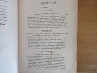 Old CENTENNIAL EXPOSITION Book 1876 PHILADELPHIA WORLD ' S FAIR UNITED STATES TRIP 3