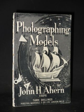 Percival Marshall Photographing Models 1943 Ahern Model Trains/ships/railway