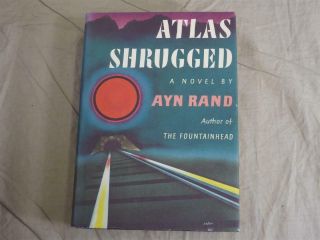 Atlas Shrugged Ayn Rand - 1957 Hardcover W/ Dust Jacket - 26th Printing