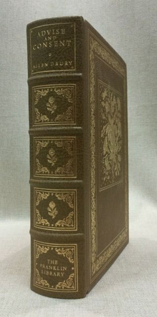 Advise And Consent Allen Drury Franklin Library Signed Limited Edition